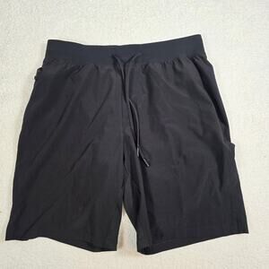 Lululemon Large 9.5" Black M7AJBS T.H.E. Linerless Original Mens Shorts